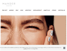 Tablet Screenshot of mandercentre.co.uk